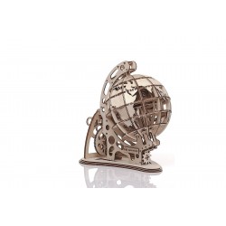 mr PlayWood Maquette en bois Globe terrestre, esprit steampunk Puzzles 3d en bois