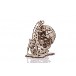 mr PlayWood Maquette en bois Globe terrestre, esprit steampunk Puzzles 3d en bois