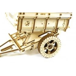 WOODEN.CITY Maquette en bois, Wooden City, La remorque du 4x4 Puzzles 3d en bois