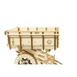 WOODEN.CITY Maquette en bois, Wooden City, La remorque du 4x4 Puzzles 3d en bois