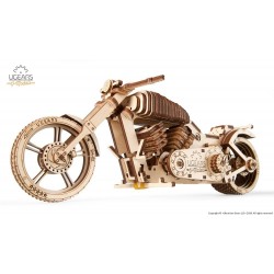 UGEARS Maquette en bois de chopper Motos