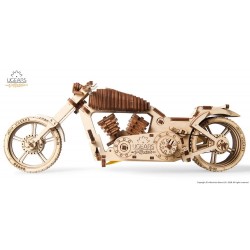 UGEARS Maquette en bois de chopper Motos