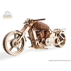 UGEARS Maquette en bois de chopper Motos