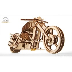 UGEARS Maquette en bois de chopper Motos