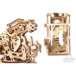 UGEARS Maquette médiévale, la Tour et la Baliste. Ugears 70048. Puzzles 3d en bois