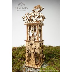 UGEARS Maquette médiévale, la Tour et la Baliste. Ugears 70048. Puzzles 3d en bois