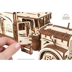 UGEARS Maquette de camion en bois, truck américain, Ugears Puzzles 3d en bois