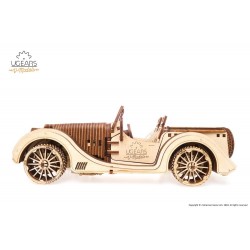 UGEARS Maquette mécanique en bois de roadster, Ugears Puzzles 3d en bois