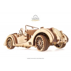 UGEARS Maquette mécanique en bois de roadster, Ugears Puzzles 3d en bois
