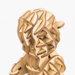 Robotime Puzzle 3d animaux, La marmotte, Robotime Puzzles 3d en bois