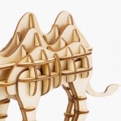 Robotime Puzzle 3d animaux, le Chameau, Robotime Puzzles 3d en bois