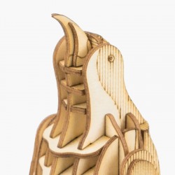 Robotime puzzle 3d animaux, le Pinguoin, Robotime Puzzles 3d en bois