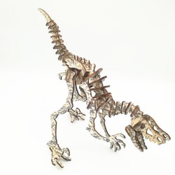 Deinonycus, dinosaure en bois à décorer Accueil