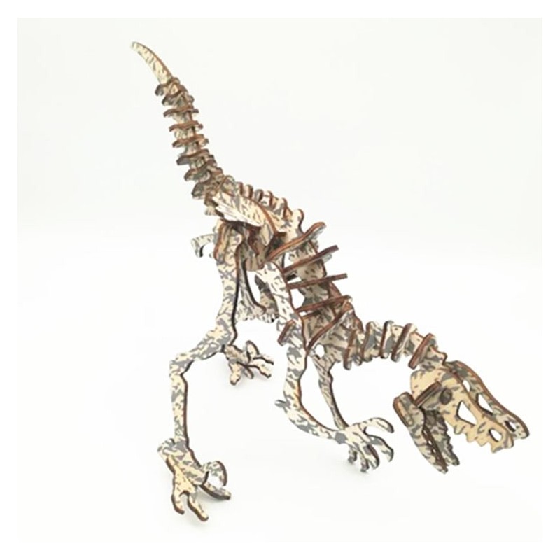 Deinonycus, dinosaure en bois à décorer Accueil