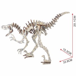  Deinonycus, dinosaure en bois à décorer Accueil