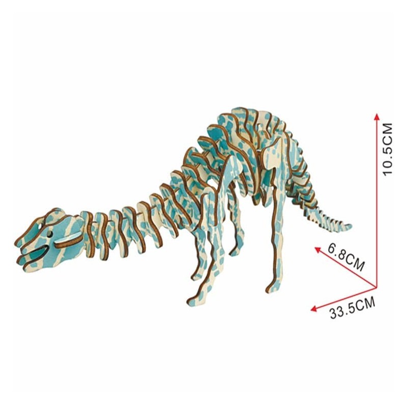  Diplodocus, modèle en bois à assembler Accueil