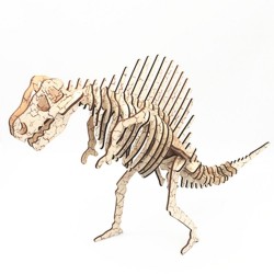  Puzzle 3d dinosaure, Spinosaurus. Puzzles 3d en bois