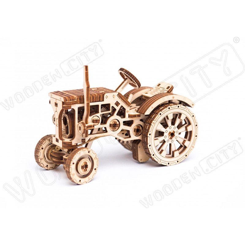WOODEN.CITY Maquette de tracteur agricole, Wooden City Tracteurs agricoles