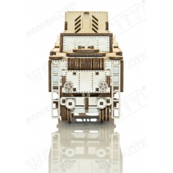 WOODEN.CITY Maquette en bois, locomotive et son tender, Wooden City Locomotives