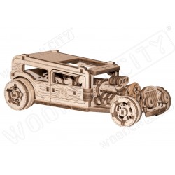 WOODEN.CITY Maquette mécanique de HotRod, en bois Accueil