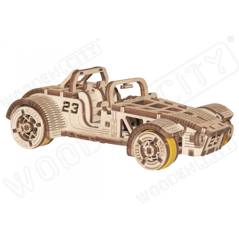  Maquette de voiture, Roadster, Wooden.city, en bois Accueil
