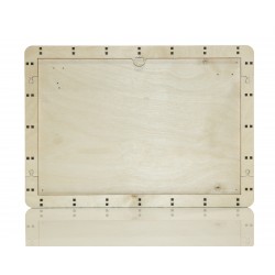 WOODEN.CITY mini carte du monde, en bois, Wooden.City, modèles avec points Décoration