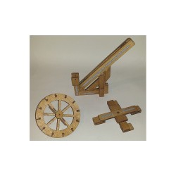 Esprit Maquette Maquette Féodale, Grue à Pivot Maquettes en bois