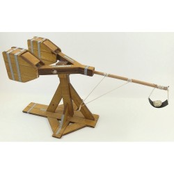 Esprit Maquette Maquette Féodale, Mangonneau Double Maquettes en bois