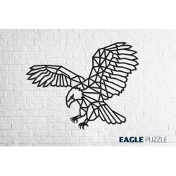 Eco Wood Art Décoration murale DIY, l'Aigle Puzzles 3d en bois