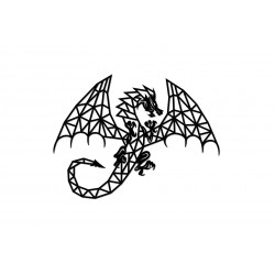 Eco Wood Art Dragon, puzzle 3d en bois, décoration murale Puzzles 3d en bois