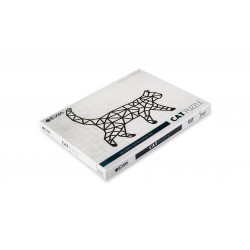 Eco Wood Art Le Chat, Décoration murale, DIY, puzzle 3d Puzzles 3d en bois