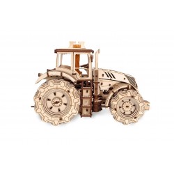 Eco Wood Art Maquette de tracteur en bois, 357 pièces. Puzzles 3d en bois