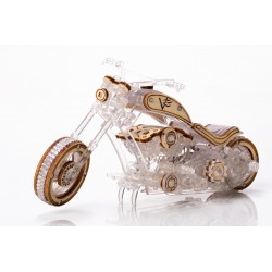 Veter Models Maquette de moto, chopper, Veter Models Puzzles 3d en bois