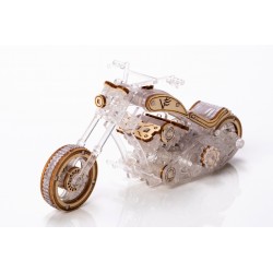 Veter Models Maquette de moto, chopper, Veter Models Puzzles 3d en bois
