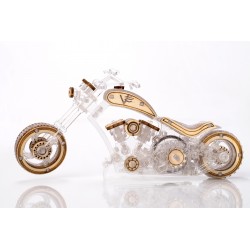 Veter Models Maquette de moto, chopper, Veter Models Puzzles 3d en bois
