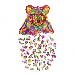 WOOD TRICK Puzzle en bois, l'Ours Puzzles en bois
