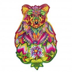 WOOD TRICK Puzzle en bois, l'Ours Puzzles en bois