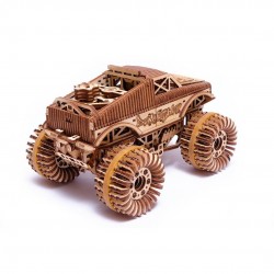 WOOD TRICK Maquette de Monster Truck Puzzles 3d en bois