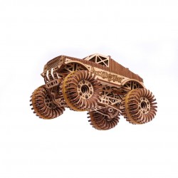 WOOD TRICK Maquette de Monster Truck Puzzles 3d en bois