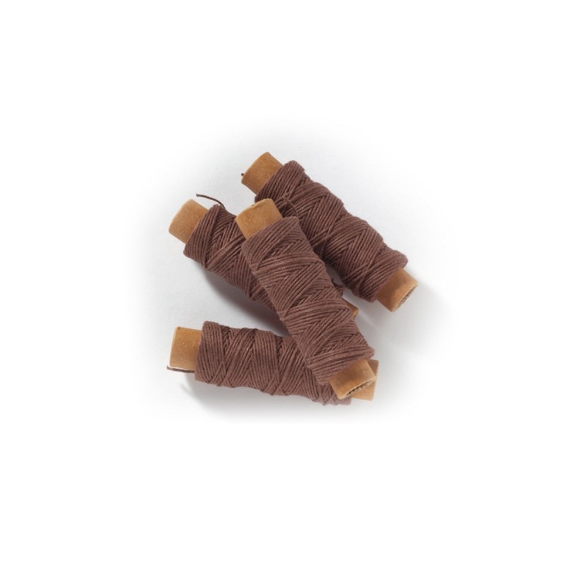 OCCRE Fil de coton brun, 0,8 mm Accastillages