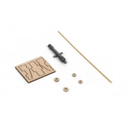 OCCRE Canon complet 6*35 mm pour modélisme naval Accastillages