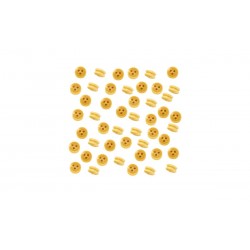 OCCRE Caps de mouton, 4 mm Accastillages