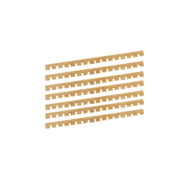 OCCRE Caillebotis de 50 mm, en bois. Accastillages