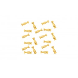 OCCRE Colonne de 10 mm, en bois pour les maquettes de bateaux Accastillages