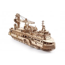 UGEARS Explorateur Ugears – Puzzle 3d en bois Bateaux