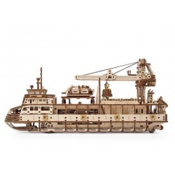 UGEARS Explorateur Ugears – Puzzle 3d en bois Bateaux