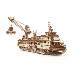 UGEARS Explorateur Ugears – Puzzle 3d en bois Bateaux