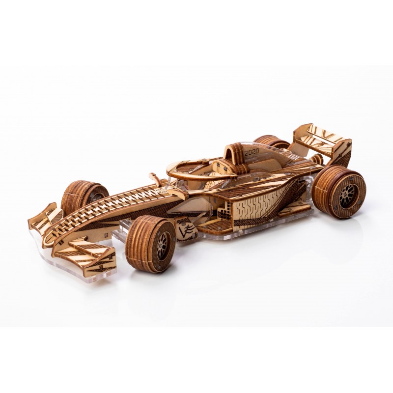 Veter Models Maquette voiture de course, Racer V3, Veter Models Puzzles 3d en bois
