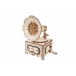 Eco Wood Art Gramophone steampunk Univers Steampunk
