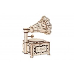 Eco Wood Art Gramophone steampunk Univers Steampunk